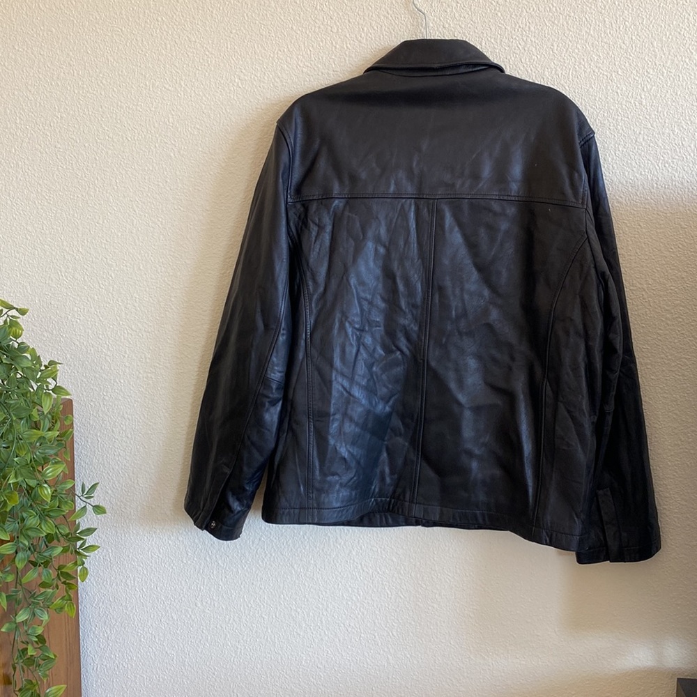 Alfani Soft Leather Collared Jacket - image 3